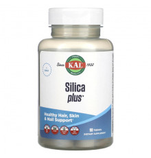 Минералы и микроэлементы KAL, Silica Plus, 90 таблеток