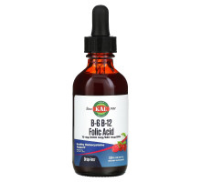 KAL, B-6 B-12 Folic Acid, Mixed Berry, 2 fl oz ( 59 ml)