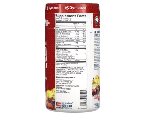 Dymatize Nutrition, All 9 Amino, фруктовый вкус, 15,87 (450 г) Dymatize Nutrition, All 9 Amino, фруктовый вкус, 15,87 (450 г)