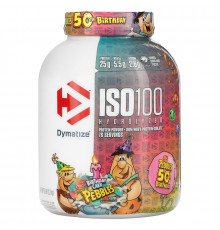 Dymatize Nutrition Dymatize Nutrition, Порошок изолята сывороточного протеина, для занятия спортом,  Birthday Cake, 5 фунт (2.3 кг)