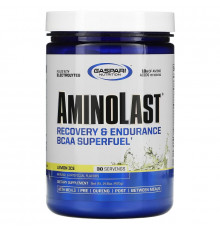 Gaspari Nutrition, Aminolast, Recovery & Endurance BCAA Superfuel, Lemon Ice, 14.8 oz (420 g)