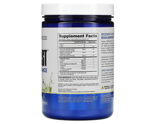 Gaspari Nutrition, Aminolast, Recovery & Endurance BCAA Superfuel, Lemon Ice, 14.8 oz (420 g) Gaspari Nutrition, Aminolast, Recovery & Endurance BCAA Superfuel, Lemon Ice, 14.8 oz (420 g)