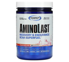 Gaspari Nutrition, Аминоласт, Восстановление и Выносливость BCAA,  Клубника Киви, 14.8 унции (420 г)