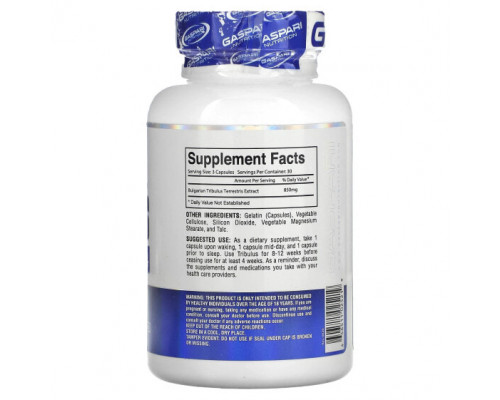 Мужское здоровье Gaspari Nutrition, Tribulus, 90 Capsules Мужское здоровье Gaspari Nutrition, Tribulus, 90 Capsules