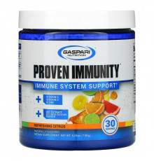 Gaspari Nutrition, Proven Immunity, Immune System Support, Refreshing Citrus, 5.29 oz (150 g)