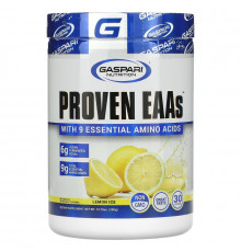 Gaspari Nutrition, Proven EAAs, Lemon Ice, 13.75 oz (390 g)