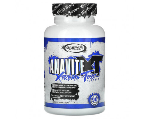 Мужское здоровье Anavite Xtreme Test Formula, 90 Tablets Мужское здоровье Anavite Xtreme Test Formula, 90 Tablets