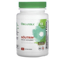 Organika, Goutrin with Cherry Fruit Powder, 120 Vegetarian Capsules