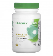 Organika, Quercetin with Bromelain, 120 Caplets