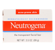 Neutrogena, The Transparent Facial Bar, Acne Prone Skin, 3.5 oz (99 g)