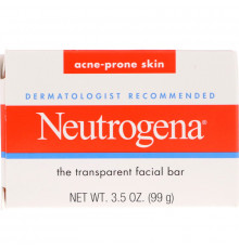 Neutrogena, The Transparent Facial Bar, Acne Prone Skin, 3.5 oz (99 g)