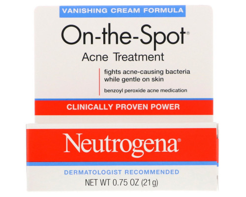 Neutrogena, On-the-Sport, Acne Treatment, 0.75 oz (21 g) Neutrogena, On-the-Sport, Acne Treatment, 0.75 oz (21 g)