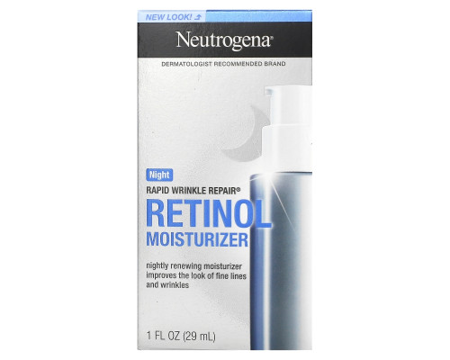 Neutrogena, Rapid Wrinkle Repair Moisturizer, Night, 1 fl oz (29 ml)