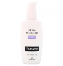 Neutrogena, Oil Free Moisture, Ultra-Gentle Facial Moisturizer, Sensitive Skin, 4 fl oz (118 ml)