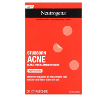 Neutrogena, Ультратонкие патчи от акне, 24 шт.