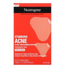 Neutrogena, Stubborn Acne Ultra-Thin Blemish Patches , 10 Count