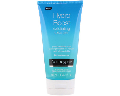 Neutrogena, Hydro Boost, Exfoliating Cleanser, 5 oz (141 g) Neutrogena, Hydro Boost, Exfoliating Cleanser, 5 oz (141 g)