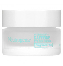 Для здоровья кожи Neutrogena, Крем-гель для кожи вокруг глаз с кофеином Hydro Boost, без отдушек, 14 г (0,5 унции)