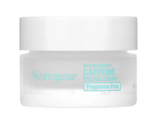 Для здоровья кожи Neutrogena, Крем-гель для кожи вокруг глаз с кофеином Hydro Boost, без отдушек, 14 г (0,5 унции) Для здоровья кожи Neutrogena, Крем-гель для кожи вокруг глаз с кофеином Hydro Boost, без отдушек, 14 г (0,5 унции)