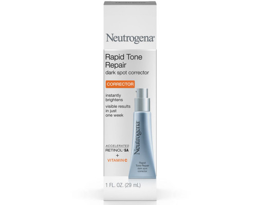 Neutrogena, Быстрое восстановление тонуса, корректор черных точек, 1 жидкая унция (29 мл)