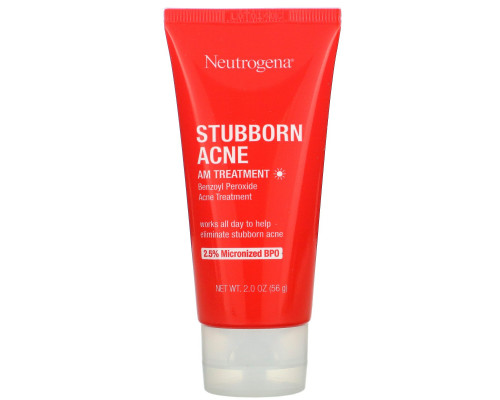 Neutrogena, Stubborn Acne AM Treatment, 2.0 oz (56 g)