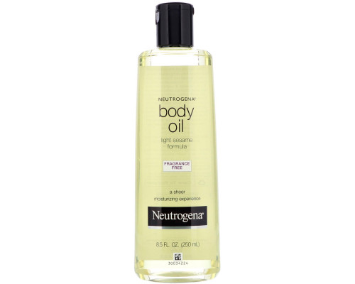 Neutrogena, Body Oil, Fragrance Free, 8.5 fl oz (250 ml) Neutrogena, Body Oil, Fragrance Free, 8.5 fl oz (250 ml)