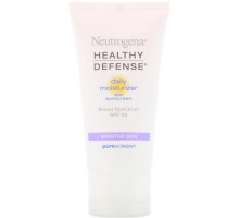 Neutrogena, Healthy Defense, Daily Moisturizer with Sunscreen, Broad Spectrum SPF 50, Sensitive Skin, 1.7 fl oz (50 ml)
