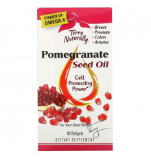 Terry Naturally, Pomegranate Seed Oil, 60 Softgels