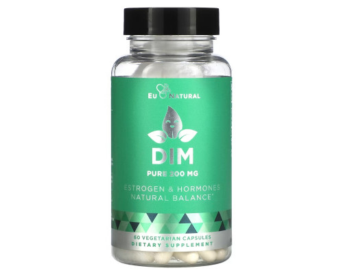 Eu Natural, DIM, 200 mg, 60 Vegetarian Capsules Eu Natural, DIM, 200 mg, 60 Vegetarian Capsules