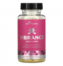 Eu Natural, Vibrance, Biotin & MSM, 60 Vegetarian Capsules