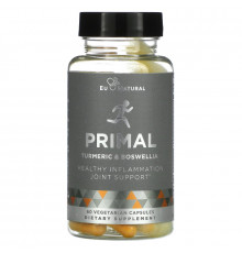 Eu Natural, PRIMAL, Turmeric & Boswellia, 60 Vegetarian Capsules