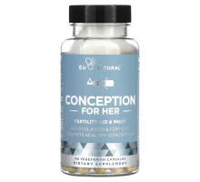 Eu Natural, Conception for Her, Fertility Aid & Multi , 60 Vegetarian Capsules