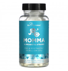 Eu Natural, Momma, 18 Probiotic Strains, 14 Billion CFU, 30 Vegetarian Capsules