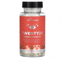 Антиоксиданты Twenty20, Lutein & Zeaxanthin, 60 Vegetarian Capsules