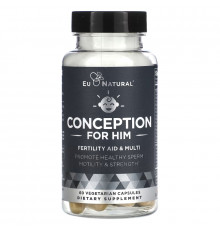 Eu Natural, Conception Men, Fertility Aid & Multi, 60 Vegetarian Capsules