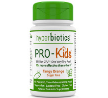Hyperbiotics, PRO-Kids, идеальный детский пробиотик, не содержит сахара, терпкий цитрус, 60 мини-горошин