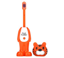 Brush Buddies, Poppin', Toothy Toby Tiger, Soft, 1 Toothbrush