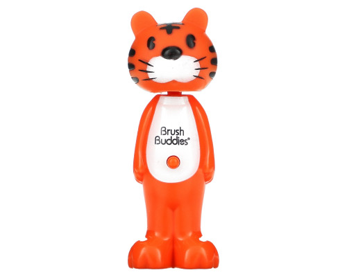 Brush Buddies, Poppin', Toothy Toby Tiger, Soft, 1 Toothbrush