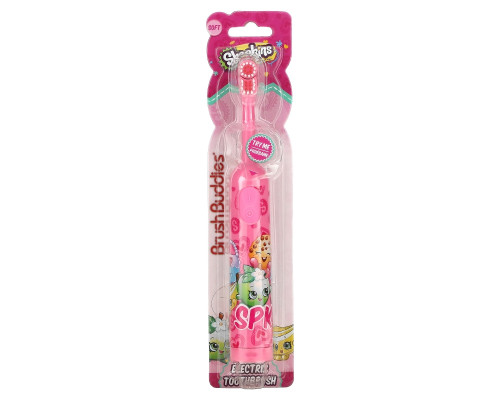 Brush Buddies, Shopkins, Electric Toothbrush, Soft, 1 Toothbrush Brush Buddies, Shopkins, Electric Toothbrush, Soft, 1 Toothbrush
