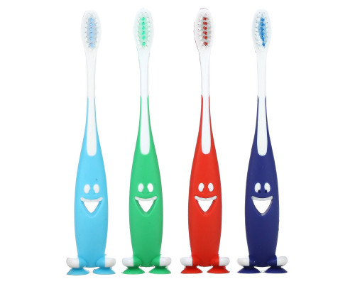 Brush Buddies, Smart Care, Kids Toothbrush, 4 Pack