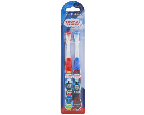 Brush Buddies, Зубная щетка "Томас и друзья", 2 штуки в наборе Brush Buddies, Зубная щетка "Томас и друзья", 2 штуки в наборе