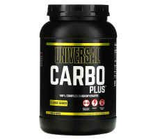 Universal Nutrition Carbo Plus Высокоэффективная углеводная добавка натуральный вкус 2,2 фунта (1 кг)