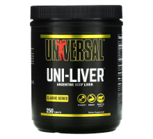 Universal Nutrition Uni-Liver сушеная печень 250 таблеток