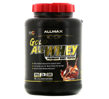 ALLMAX Nutrition, AllWhey Gold, Premium Isolate / Whey Protein Blend, Chocolate, 5 lbs. (2.27 kg)