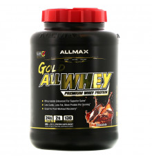 ALLMAX Nutrition, AllWhey Gold, Premium Isolate / Whey Protein Blend, Chocolate, 5 lbs. (2.27 kg)