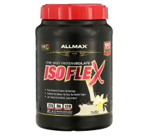 ALLMAX Nutrition, Изофлекс, Чистый Изолят Сывороточного Протеина, Ваниль, 2 фунта (907 г)