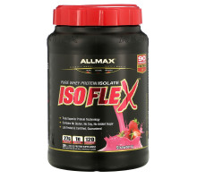 ALLMAX Nutrition, Изофлекс, Чистый Изолят Сывороточного Протеина, Клубника, 2 фунта (907 г)