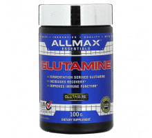Аминокислоты ALLMAX, глутамин, 100 г (3,53 унции)
