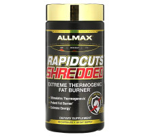 ALLMAX Nutrition, Rapidcuts Shredded With Ashwagandha, 90 Capsules
