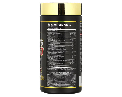 ALLMAX Nutrition, Rapidcuts Shredded With Ashwagandha, 90 Capsules ALLMAX Nutrition, Rapidcuts Shredded With Ashwagandha, 90 Capsules